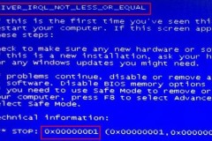 win7蓝屏0x000000d1解决教程