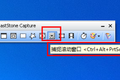 faststone capture如何截长图