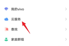 vivo云服务备份恢复教程