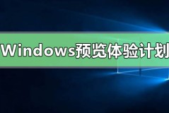 Win10没有Windows预览体验计划怎么解决