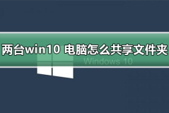 两台win10电脑怎么共享文件夹