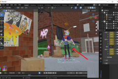 Blender怎么使用动作？Blender使用动作教程