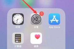 iphone设置上的红1怎么去掉