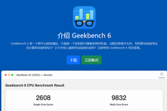 geekbench6能测电脑吗