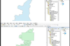 arcgis矢量数据裁剪教程