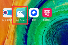 kiwi浏览器怎么横屏