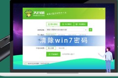 大白菜U盘怎么清除win7密码