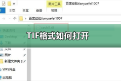 TIF格式如何打开