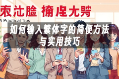 苹果cms模板如何输入繁体字的简便方法与实用技巧苹果cms