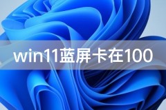 win11蓝屏卡在100%解决方法