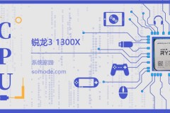 锐龙3 1300X评测跑分参数介绍