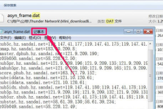 DAT文件查看的方法